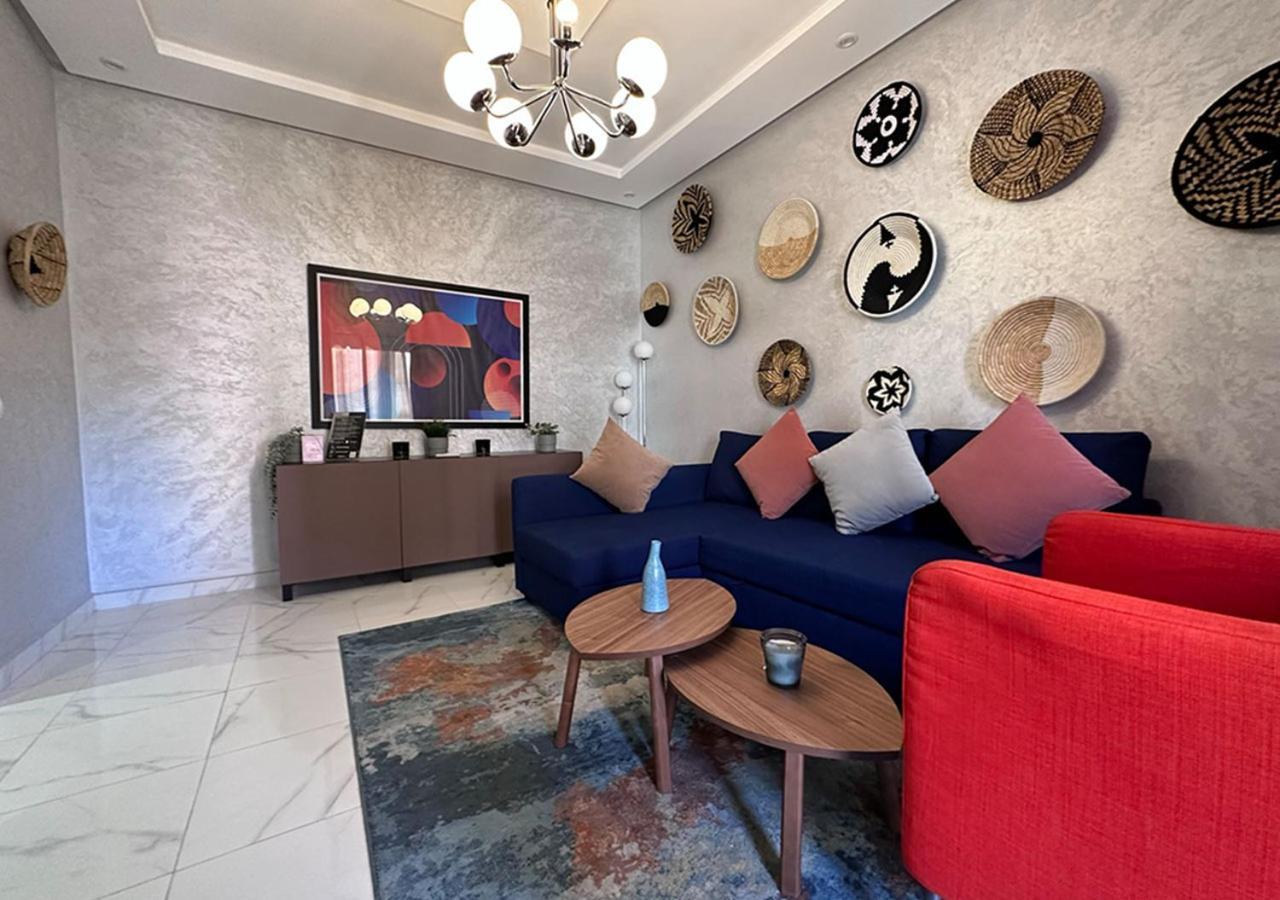 Appartement Agreable En Plein Coeur De Marrakech Pour 2 A 4 Personnes มาร์ราเกช ภายนอก รูปภาพ